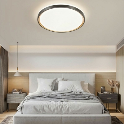 LED Contemporary Pendant Light Acrylic Wrought Iron Ceiling Light