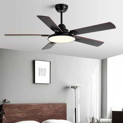 LED Contemporary Pendant Light  Wrought Iron Ceiling Fan Lights