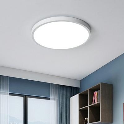 Modern Ceiling Light  Nordic Style Acrylic Flushmount Light for Office