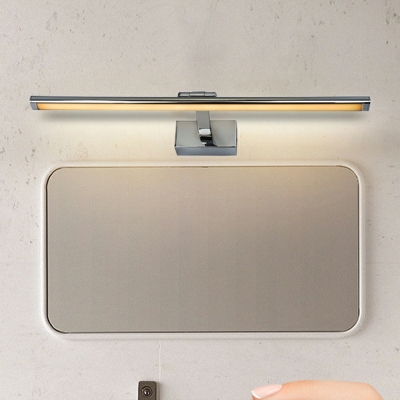 Modern Cylinder Wall Mounted Vanity Lights Metal for Bathroom
