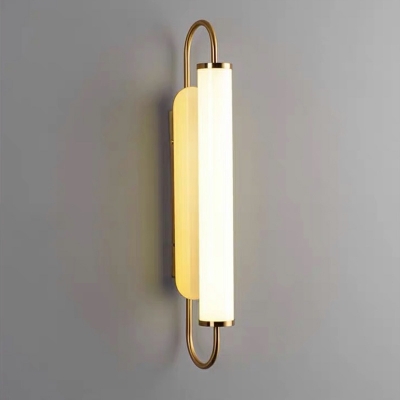 Modern Style Wall Light Iron Glass Wall Sconces for Living Room