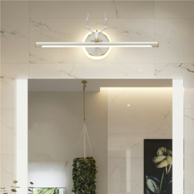 Postmodern style Wall Sconces simple glass Mirror Headlight for Bathroom