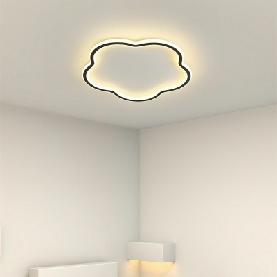 Modern Style Ceiling Light  Nordic Style Flower Flushmount Light for Kid's Bedroom