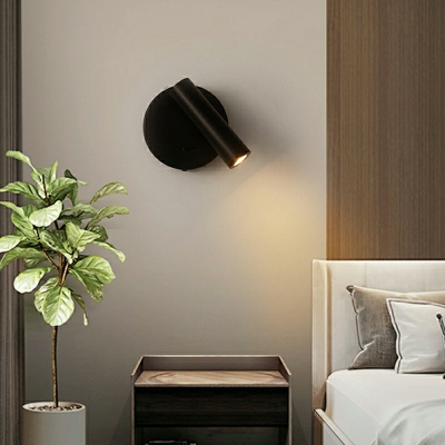 Modern Style Bedside Reading Spotlight  Iron Wall Sconce for Bedroom