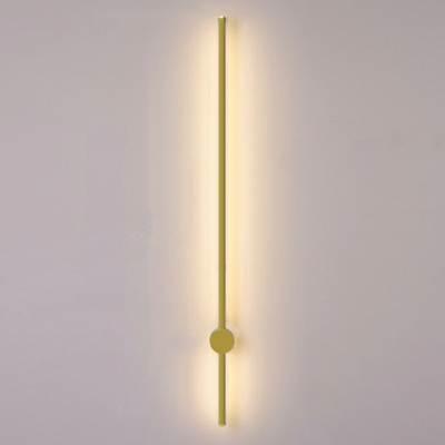 Modern Style Linear Wall Light Iron Wall Sconce for Bathroom