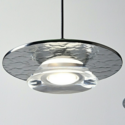Modern Glass Simple Style Ceiling Light  Nordic Style Rudder Ceiling Pendant