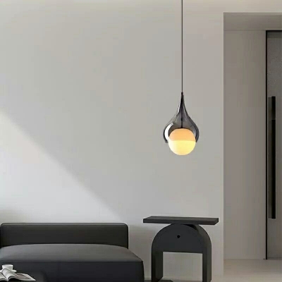 Modern Simple Style Ceiling Light  Glass Rudder Ceiling Pendant