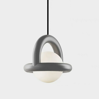 Single-Light Pendant for Stylish Illumination in a Variety of Settings