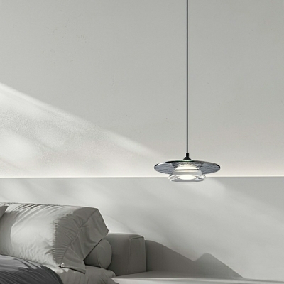 Modern Glass Simple Style Ceiling Light  Nordic Style Rudder Ceiling Pendant