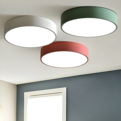 Acrylic Cylinder Shape LED Bulb Modern Flush Mount Ceiling Light Suitable for Residential Use