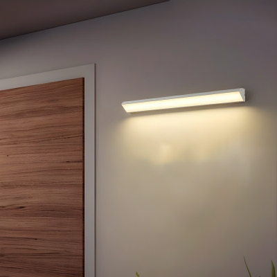 Sleek and Modern LED Wall Lamp with Warm Light for Outdoor use