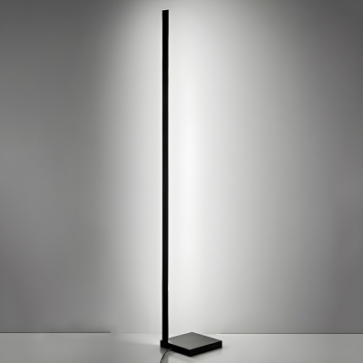 Elegant Acrylic Floor Lamp with White Light and Push-Thru Switch