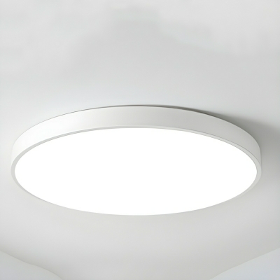Modern Crystal Flush Mount Ceiling Light with LED Bulbs and White Shade for Residential Use