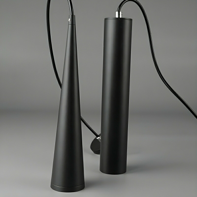 Modern Aluminum Cylinder Pendant Light with Adjustable Hanging Length