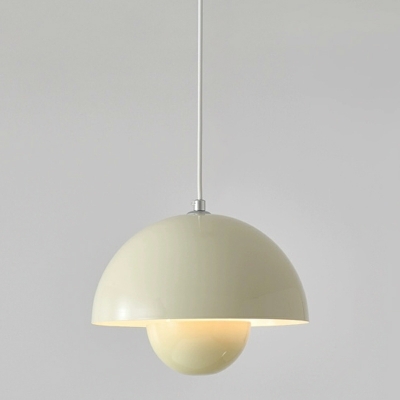 Modern Metal Pendant with Warm Light and Adjustable Hanging Length for Residential Use