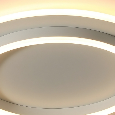 Acrylic 1-Light LED Flush Mount Ceiling Light in a Modern Style for Home Decor