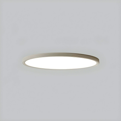 Modern Acrylic LED Flush Mount Ceiling Light with 3 Color Light for Residential Use
