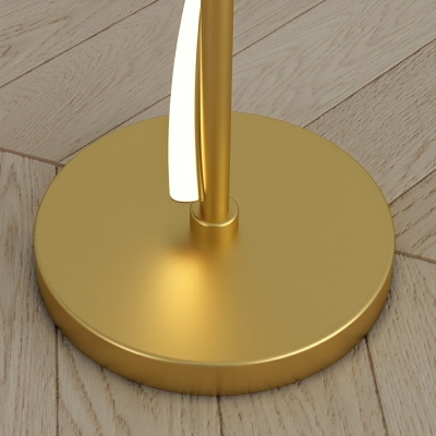Elegant Tripod Floor Lamp with 3 Color Light and Foot Switch