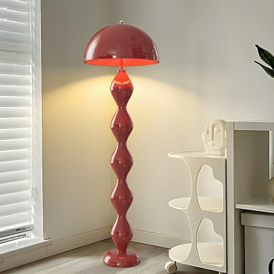 Elegant Modern Metal Floor Lamp with Warm Light for Residential Use