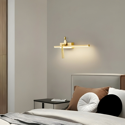 Modern Metal LED Wall Lamp with Unique Design and Third Gear Color Temperature