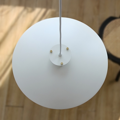 Modern LED Pendant Light with Adjustable Hanging Length and Aluminum Shade
