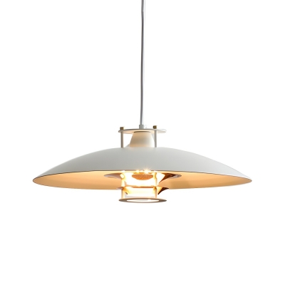 Modern LED Pendant Light with Adjustable Hanging Length and Aluminum Shade