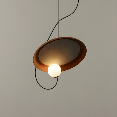 Modern Metal Pendant Light with Adjustable Hanging Length - Perfect for Contemporary Home Decor