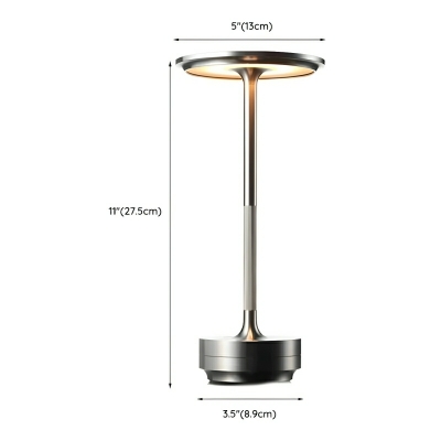 Rechargeable LED Table Lamp with 3 Color Light for Modern Home Décor
