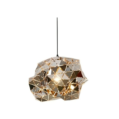 Modern Stainless-Steel Pendant Light with Adjustable Hanging Length