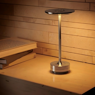 Rechargeable LED Table Lamp with 3 Color Light for Modern Home Décor