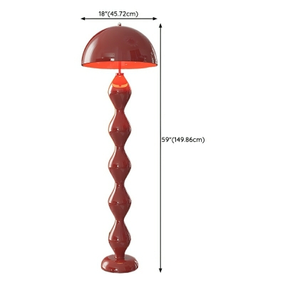 Elegant Modern Metal Floor Lamp with Warm Light for Residential Use