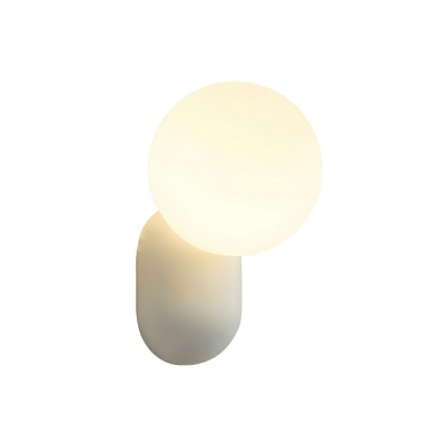 Modern Resin Wall Sconce - Ambient Lighting, No Assembly Required