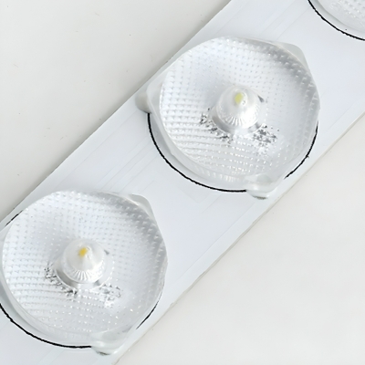 1-Light Macaron Flush Mount Light Minimalist Style Round Shape Ceiling Light