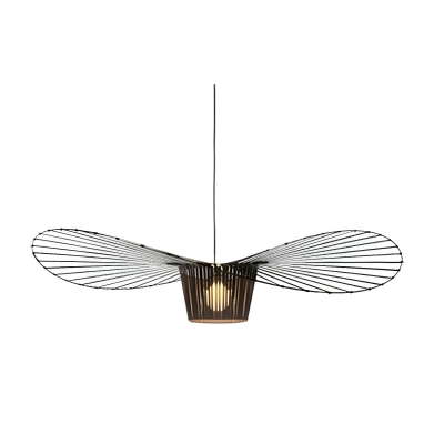 Modern LED Pendant with Geometric Design and Adjustable Hanging Length