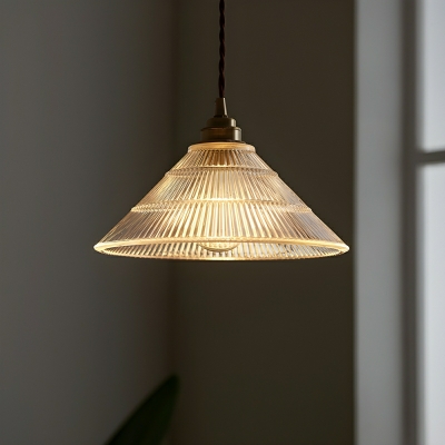 Modern White Glass Pendant Light with Adjustable Hanging Length