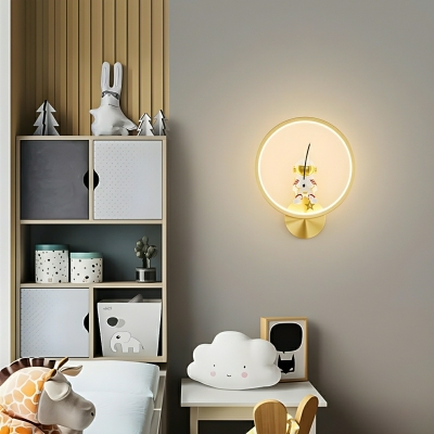 Sleek Metal LED Wall Sconce with Modern Acrylic Shade - Perfect for Creating an Ambient Atmosphere