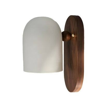 Modern Metal Wall Sconce with Downward Metal Shade and Hardwired Power Source