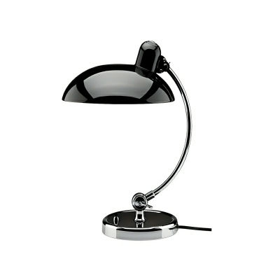 Modern Adjustable Dome Table Lamp with White Iron Shade - Perfect for Residential Use