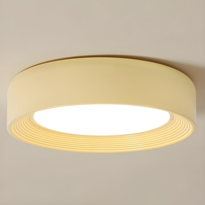 1-Light Modern Flush Mount Ceiling Light with LED Bulbs and Acrylic Shade - Perfect for Any Room
