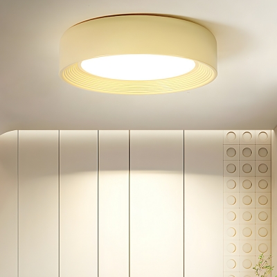 1-Light Modern Flush Mount Ceiling Light with LED Bulbs and Acrylic Shade - Perfect for Any Room