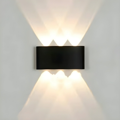 Modern Metal Wall Sconce with LED Bulbs - Perfect for Residential Use