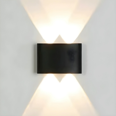 Modern Metal Wall Sconce with LED Bulbs - Perfect for Residential Use