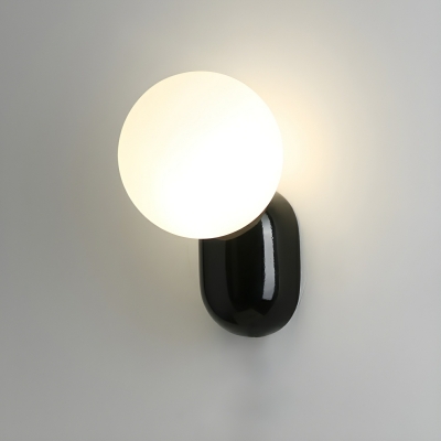 Resin 1-Light Hardwired Modern Wall Sconce with Ambient Lighting and Third Gear Color Temperature
