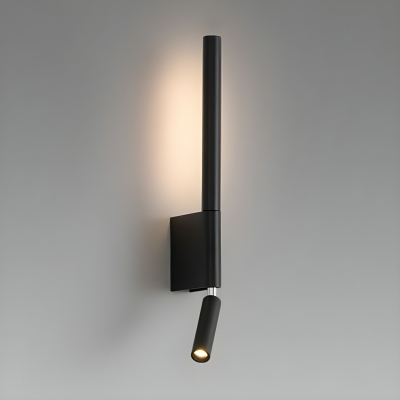Modern LED Rustic Wall Lamps for Indoor Use in Warm Light with Up & Down Aluminum Shade