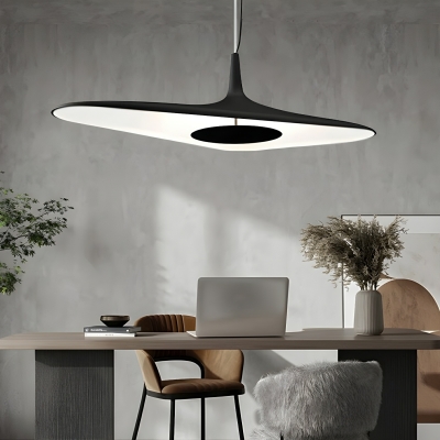 Modern Resin Pendant Light with Adjustable Hanging Length Recommended for Stylish 35-40 Women