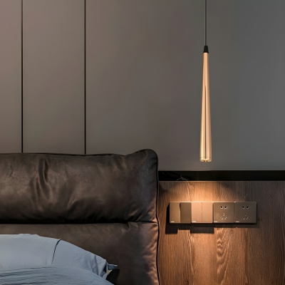 Modern Metal Pendant Light Adjustable Hanging, Natural Light LED
