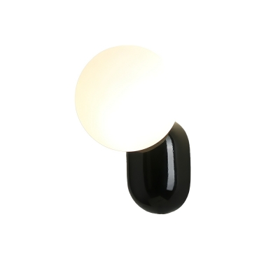 Resin 1-Light Hardwired Modern Wall Sconce with Ambient Lighting and Third Gear Color Temperature