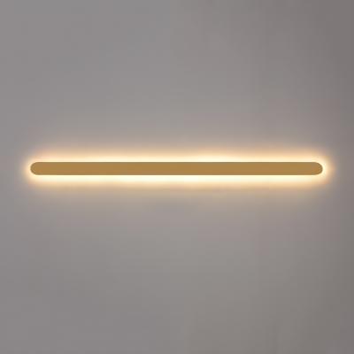 Sleek and Modern LED Wall Lamp with Metal Finish and Acrylic Shade