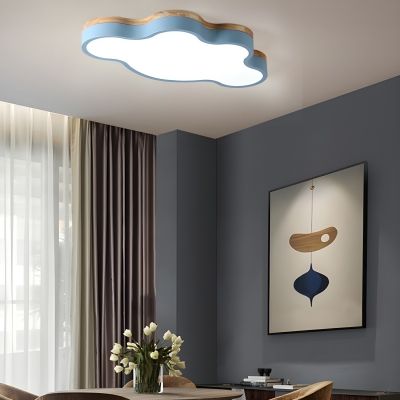 Modern LED Flush Mount Ceiling Light for Contemporary Home Decor