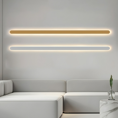 Sleek and Modern LED Wall Lamp with Metal Finish and Acrylic Shade